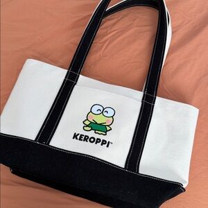 BAGGU x Sanrio Keroppi Canvas Tote Bag – Rare/ Sold Out Collab